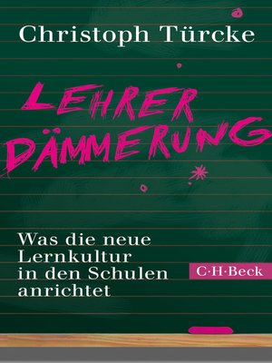 cover image of Lehrerdämmerung